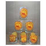 Church St., Station advertising saloon glasses