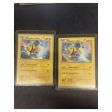 (2) 2016 Pokï¿½mon Pikachu LIBRE trading cards