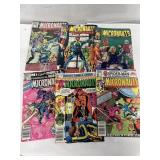 Marvel comics the micronauts comic book lot