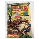 1974 Marvel comics double feature Captain A