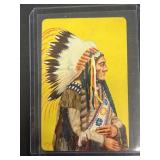 1956 sitting bowl armor hotdog trading card