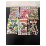 The avengers and mighty avenger comic book lot