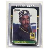 1987 Donruss  Barry Bonds rookie card