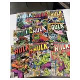Marvel comics, Incredible Hulk, comic book lot