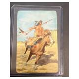 1956 crazy horse armor hotdog trading card