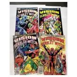 Marvel comics vision and the scarlet witch