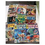 Marvel comics Masters of kung fu comic book lot