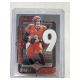 Joe Burrow, Cincinnati Bengals select numbers card