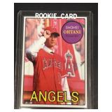 Shohei Ohtani rookie first American baseball card