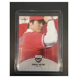 Shohei Ohtani  leaf rookie baseball card