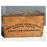 Wood American Eagle 16ga Shell Box