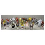 18 Pepsi 1970s Cartoon Glasses