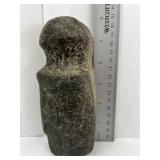Indian Artifact Grooved Axe Head