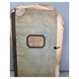 RARE 1900-1901 Herbarium w Approx. 29 Plants