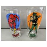 1976 Pepsi Glasses Super Heros Series