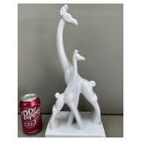 Haeger Giraffe Figurine Mother and Calf