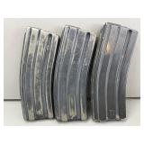 3 AR15 6P198 Magazines w Ammo 5.56-NO SHIPPING