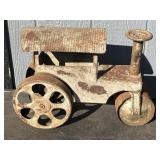 1920s/30s Stellcraft Ride-On Steam Roller Toy