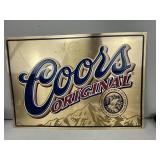 Coors Metal Beer Sign 24X16.5