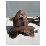Old 12 Inch Calvary Saddle