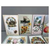 Early Thanksgiving, Easter Postcards and