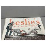 Rare April 20,1911 Leslies Weekly-At The Baseball