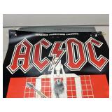 Rare AC/DC 1983 Market Square Concert Poster