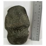 Indian Artifact Grooved Axe Head