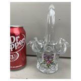 Fenton Glass Basket