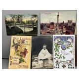 55 Early 1900s Postcards