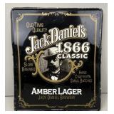 Jack Daniels Lager Metal Sign 14.5X17