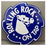 Rolling Rock Metal Beer Sign 17X17