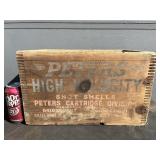 Wooden Peters Shot Shell Box