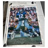 Rare 1978 Roger Staubach Poster 23x35