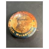 MacArthur political button