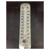 Galvanized thermometer