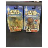 Star Wars, Luke Skywalker and Yoda attack of the