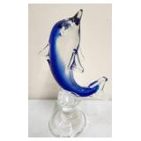 Art Glass Dolphin