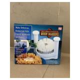 Blossom onion, making machine