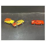 1969, 1973 and 1981 hot wheel diecast cars