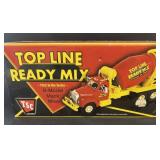 Tip line ready mix truck