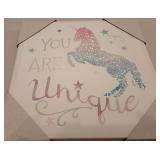 Unicorn on Canvas Painting