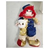 Pecious Moments "Happy The Clown" Doll w/orig box