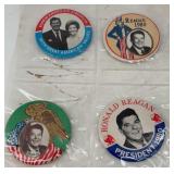 Reagan Political Buttons