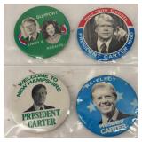 CARTER campaign buttons