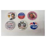 CLINTON political buttons