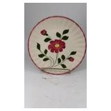 Blue Ridge hand painted plate