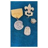 1940 Sports medal, Boy Scouts, and more medals