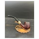 Imported BAIAR tobacco pipe with stand