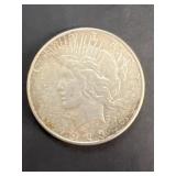 1923 PEACE silver dollar